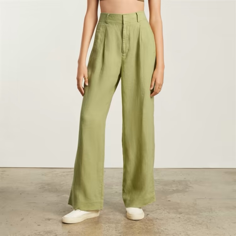 Everlane The Linen Way-High® Drape Pant